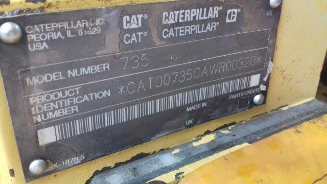 caterpillar truck serial number decoding
